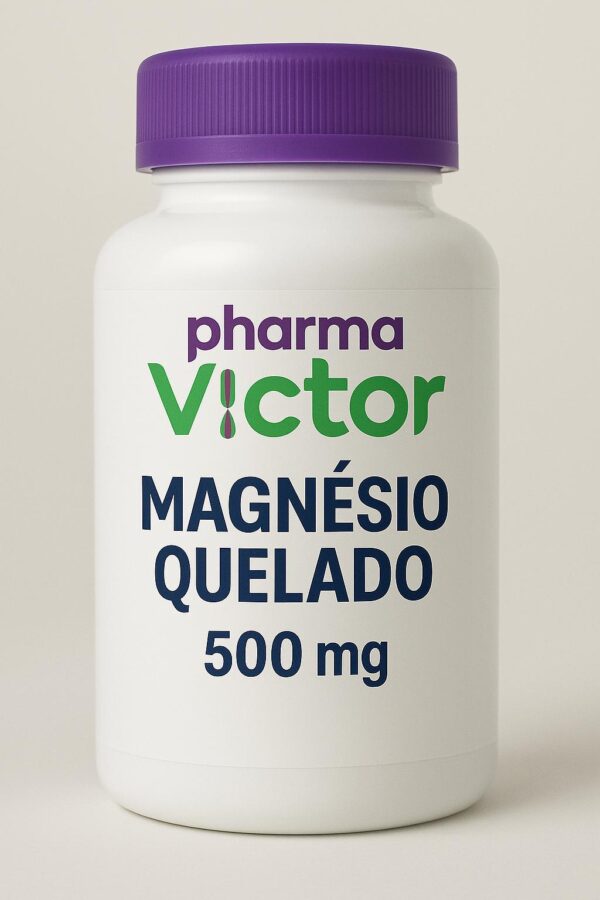 MAGNESIO QUELADO 500mg 60 Capsulas