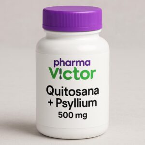 QUITOSAN 500MG + PSYLLIUM 500MG 60 DOSES