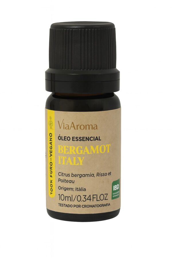 ÓLEO ESSENCIAL BERGAMOTY ITALI 10ml VIA AROMA