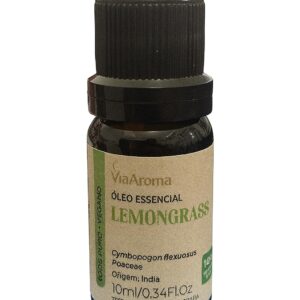 ÓLEO ESSENCIAL LEMONGRASS (CAPIM LIMÃO) 10ml VIA AROMA