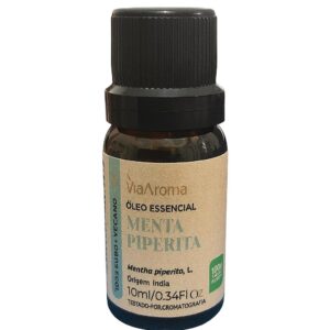 ÓLEO ESSENCIAL MENTA PIPERITA 10ml VIA AROMA