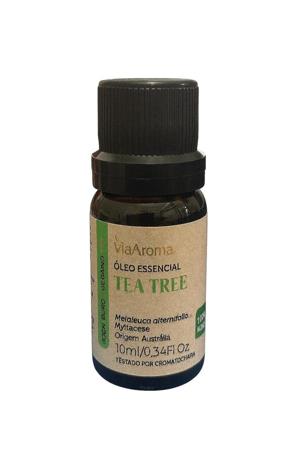 ÓLEO ESSENCIAL TEA TREE (MELALEUCA) 10ml VIA AROMA