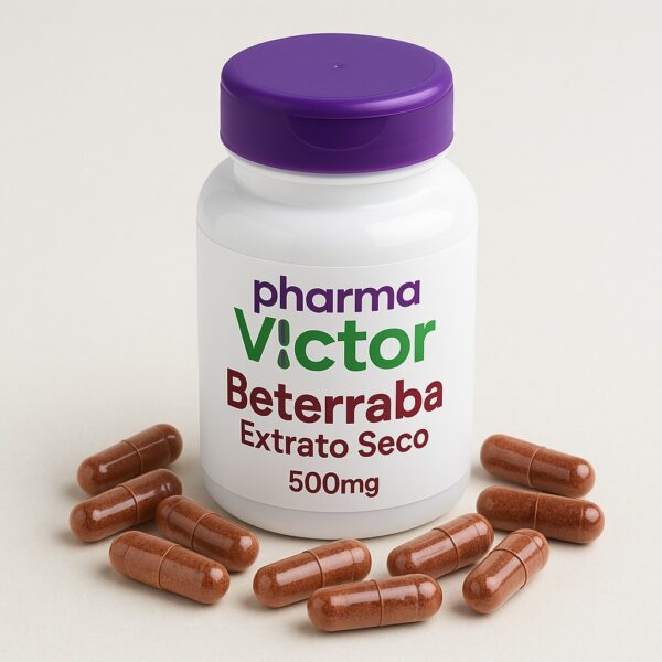 BETERRABA EXTRATO SECO 500mg 30 Capsulas - Image 2